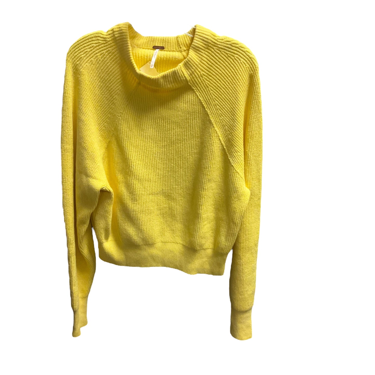 Sweater By Free People In Yellow, Size: M