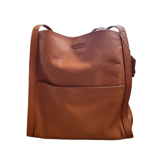 Handbag Leather By Clothes Mentor, Size: Large