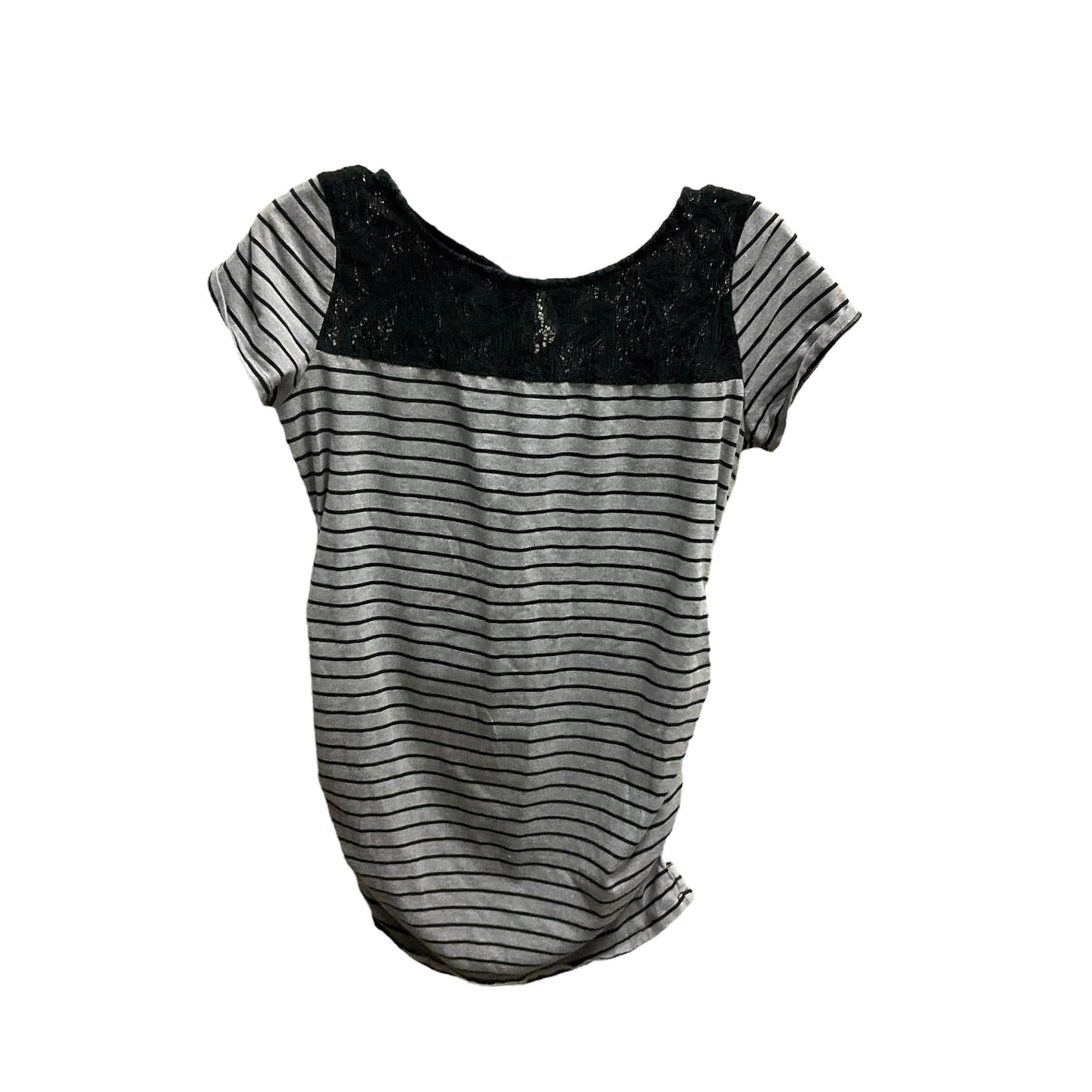 Mat Top Short Sleeve By Motherhood, Size: S