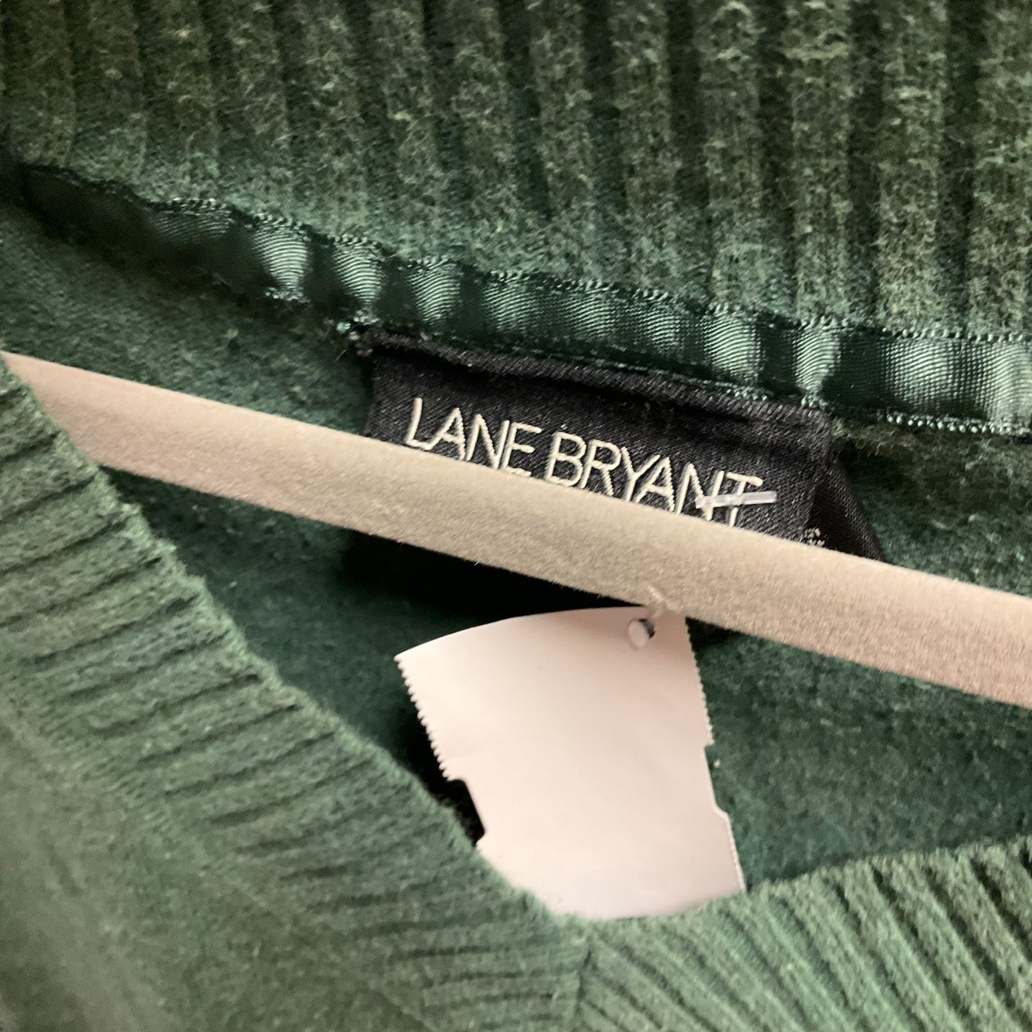 Sweater By Lane Bryant In Green, Size: 22