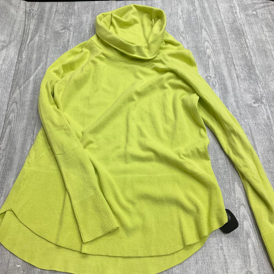 Top Long Sleeve By Cyrus Knits In Green, Size: L