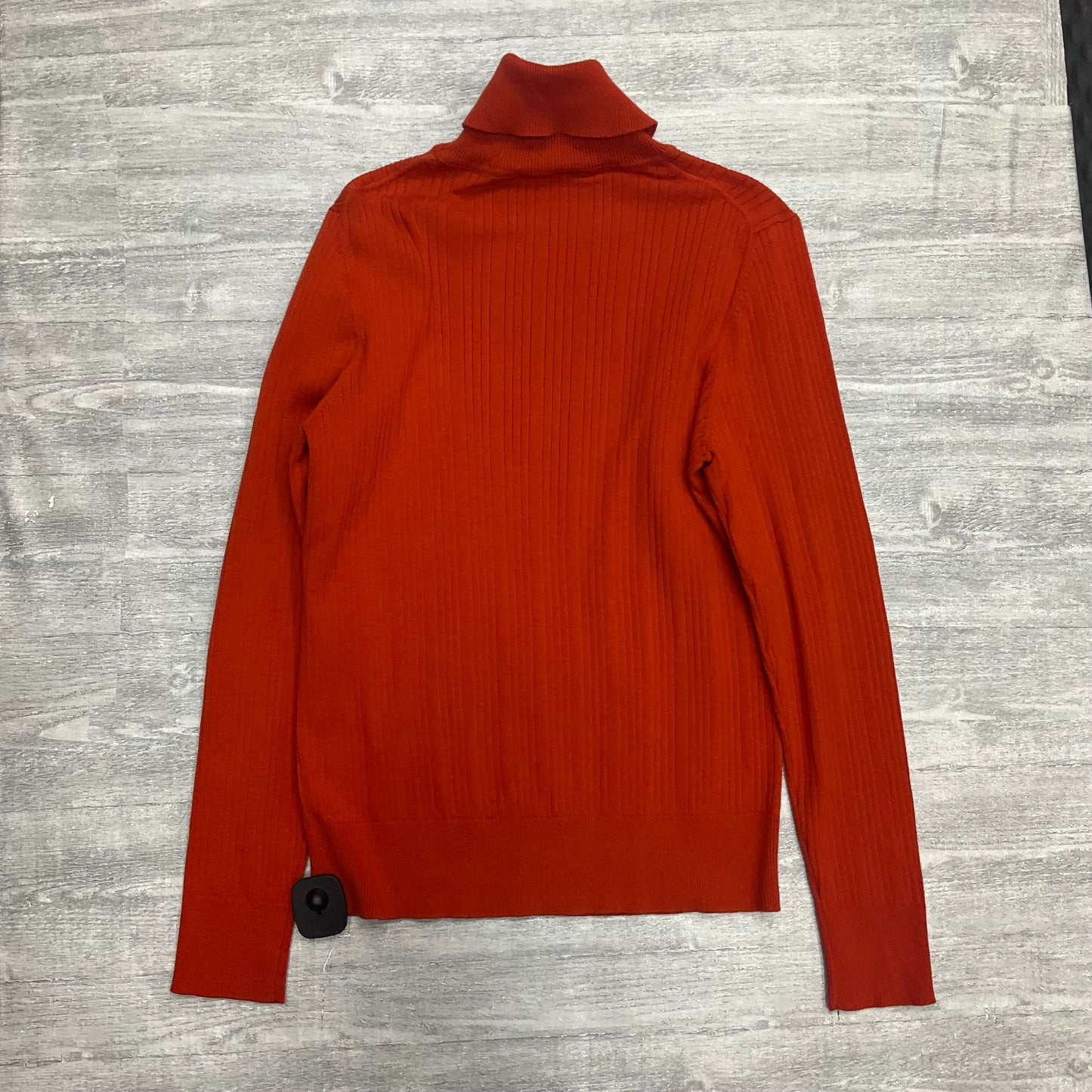 Top Long Sleeve By Talbots In Orange, Size: L