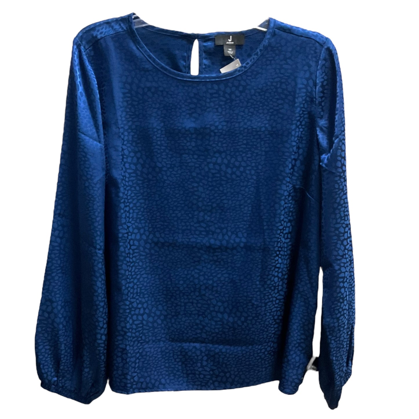 Top Long Sleeve Designer By Jason Wu In Blue, Size: M