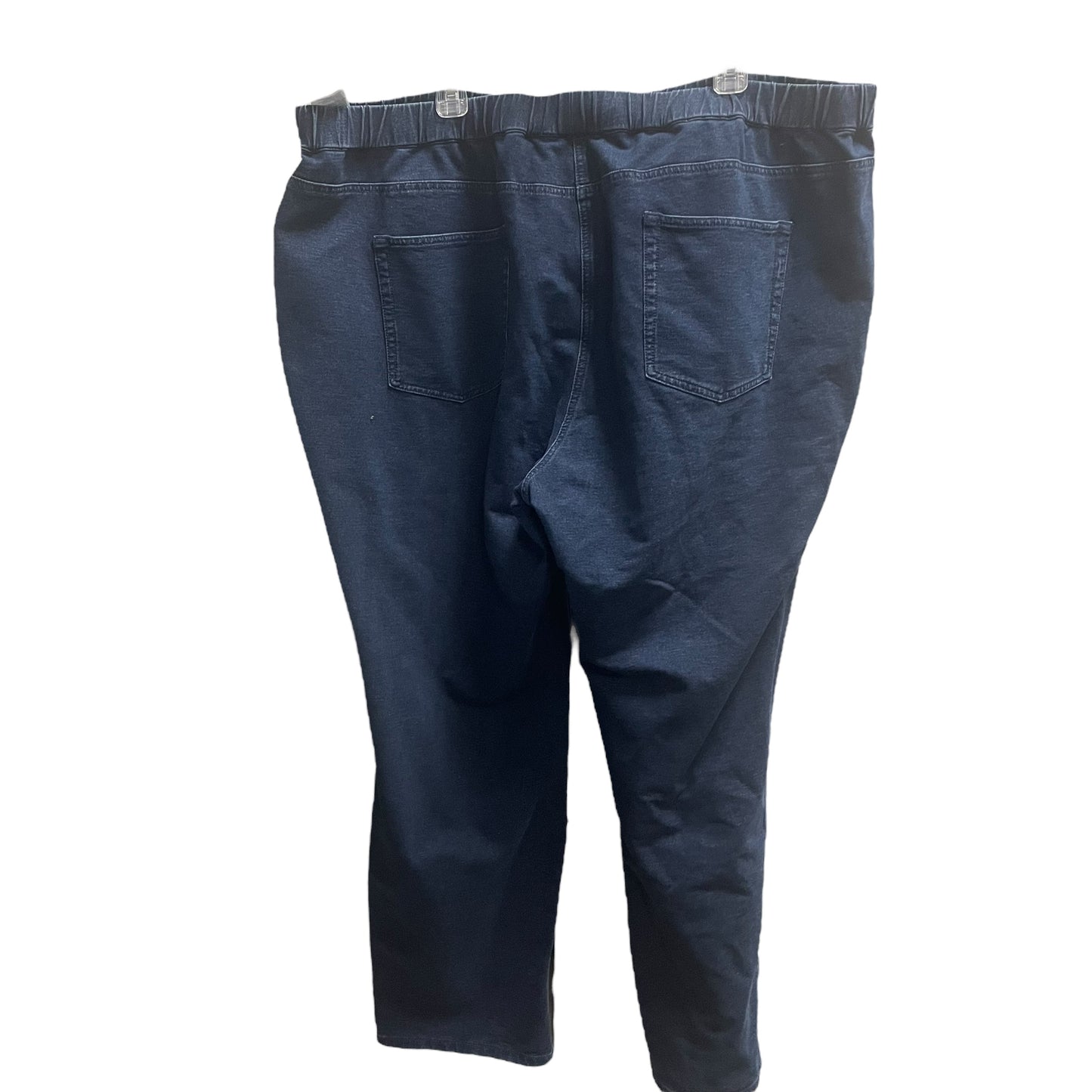 Jeans Jeggings By Quaker Factory In Blue Denim, Size: 3x