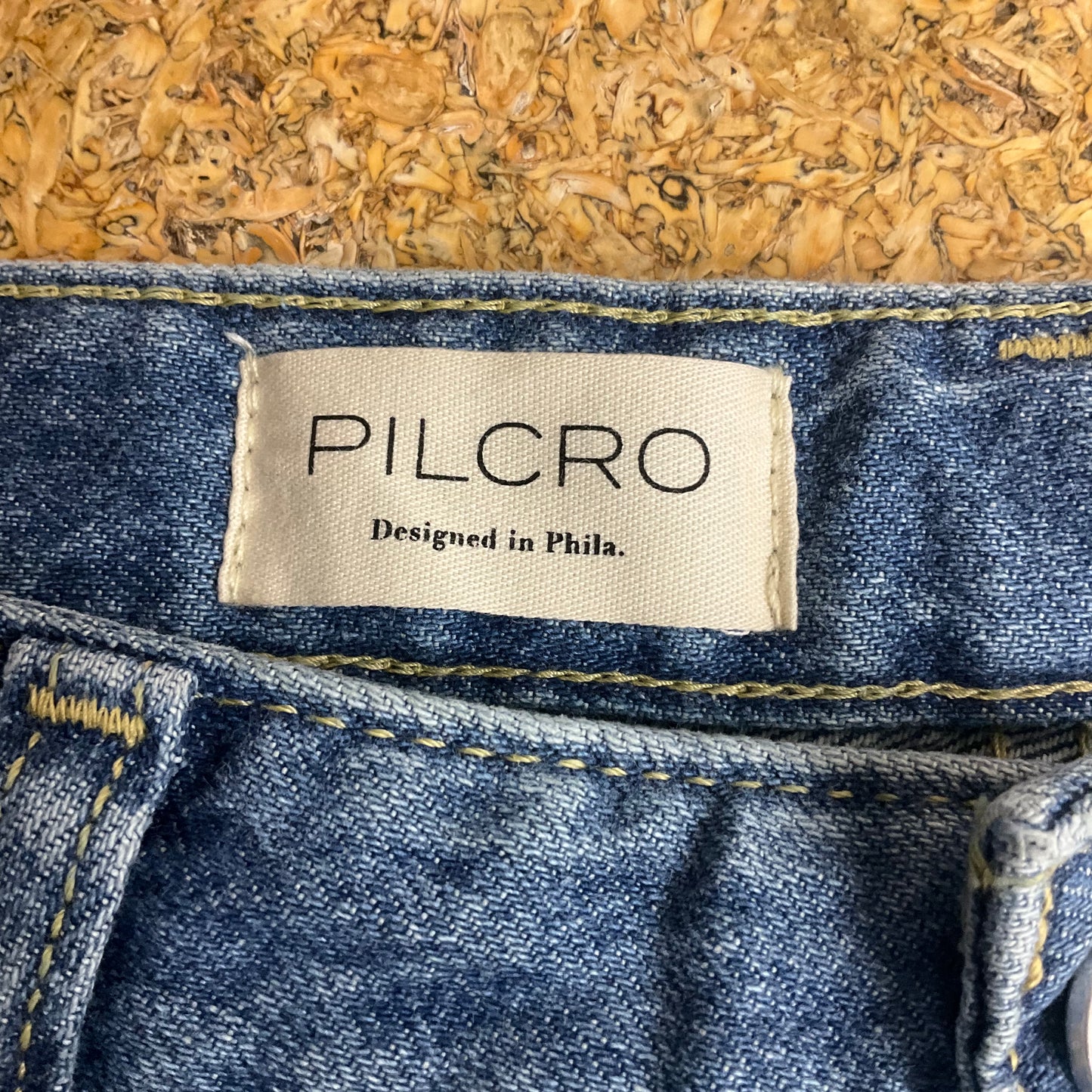 Jeans Wide Leg By Pilcro In Blue Denim, Size: 10