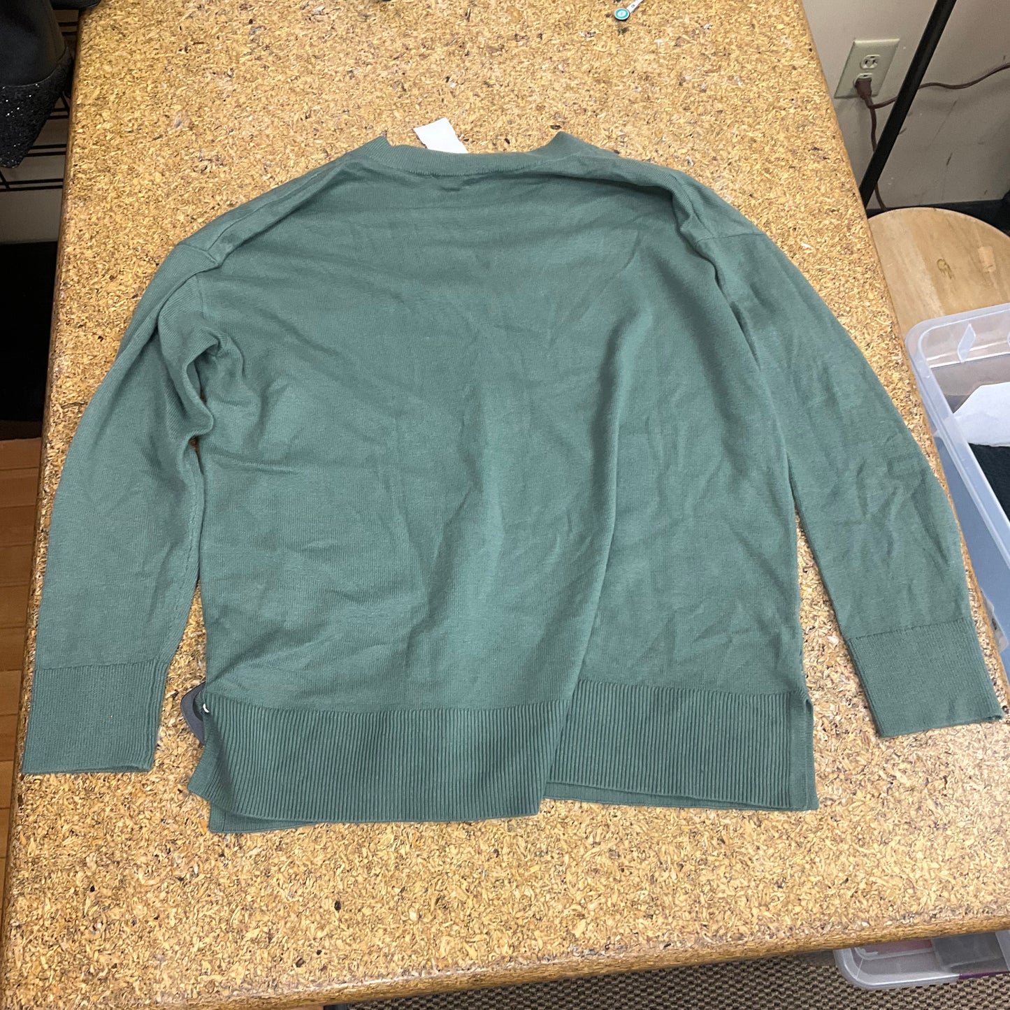 Sweater By Loft In Green, Size: M