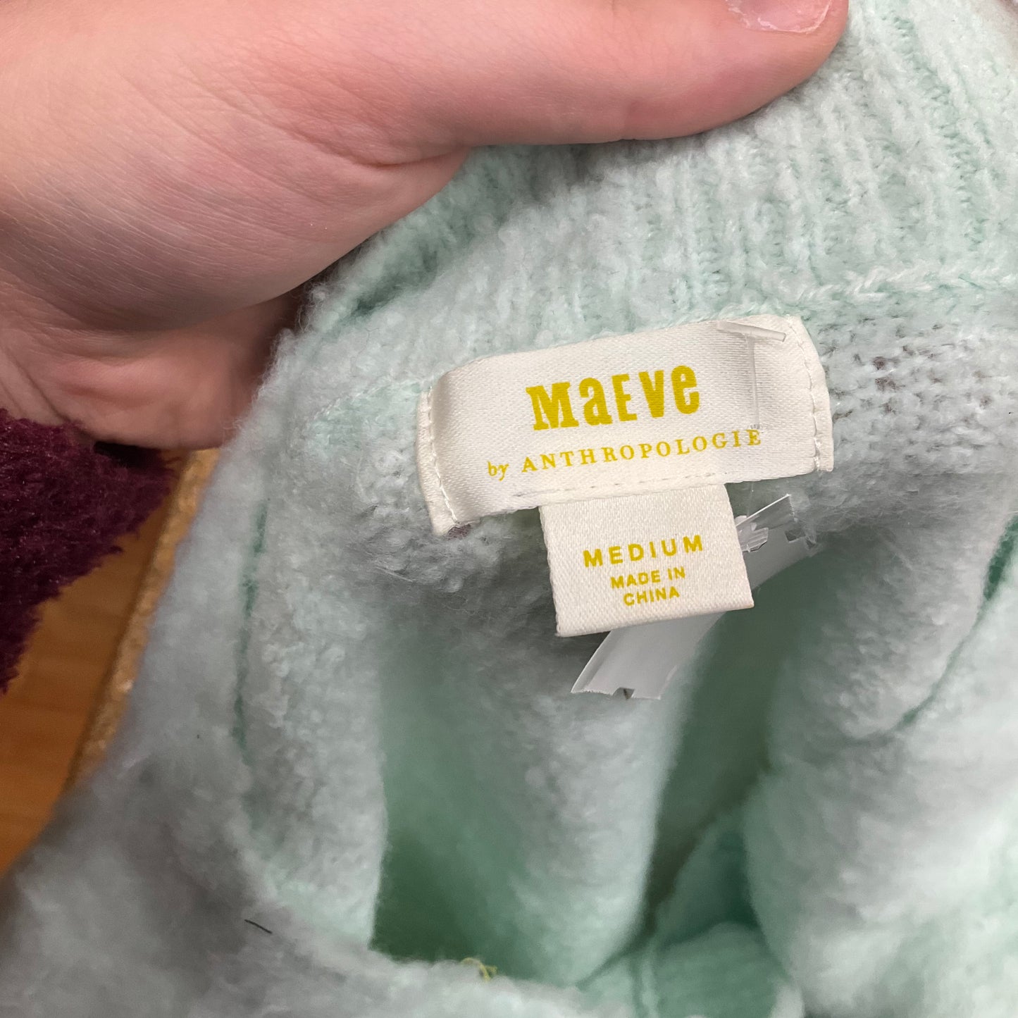 Sweater By Maeve In Green, Size: M