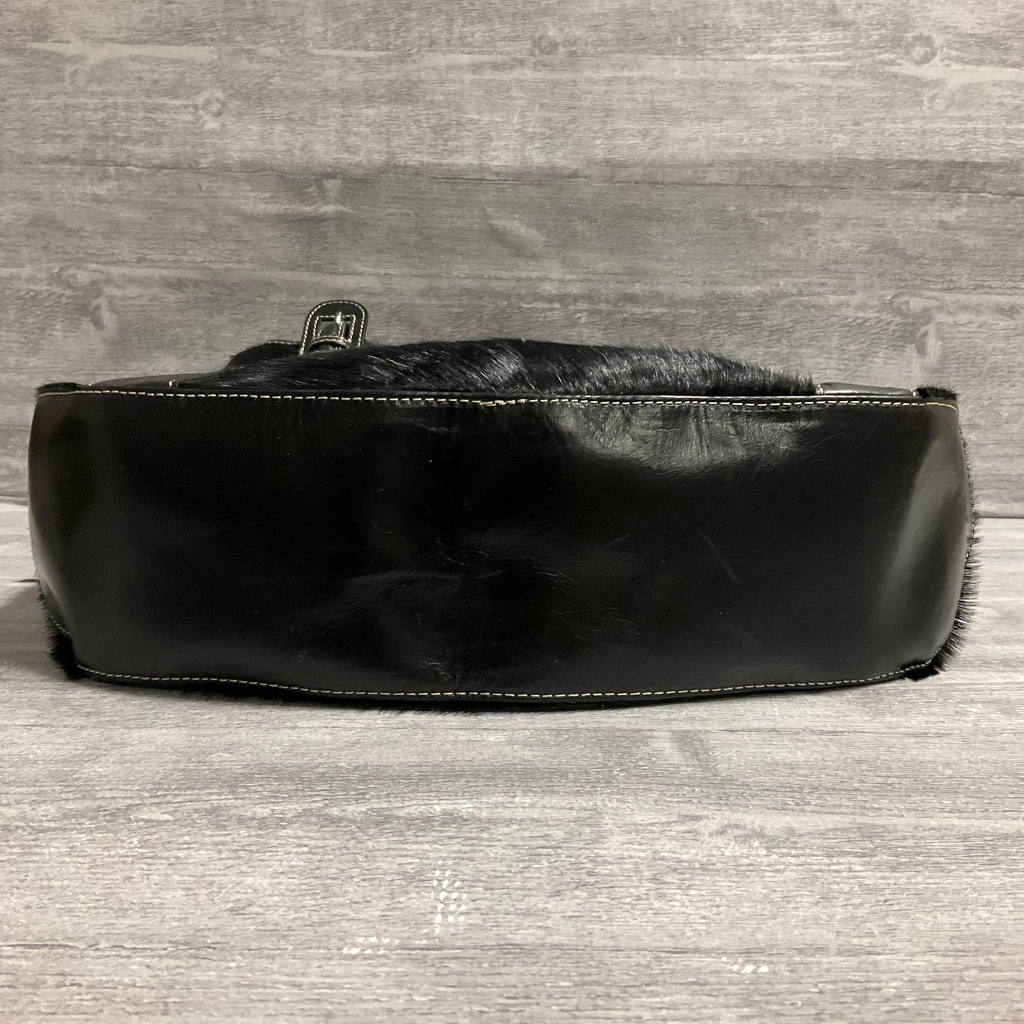 Handbag Leather By Cmc, Size: Large