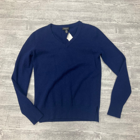 Sweater Cashmere By Saks Fifth Avenue In Blue, Size: S