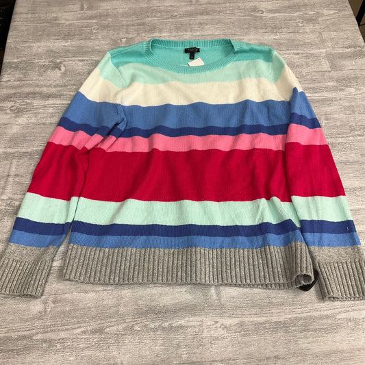 Sweater By Talbots In Striped Pattern, Size: Lp