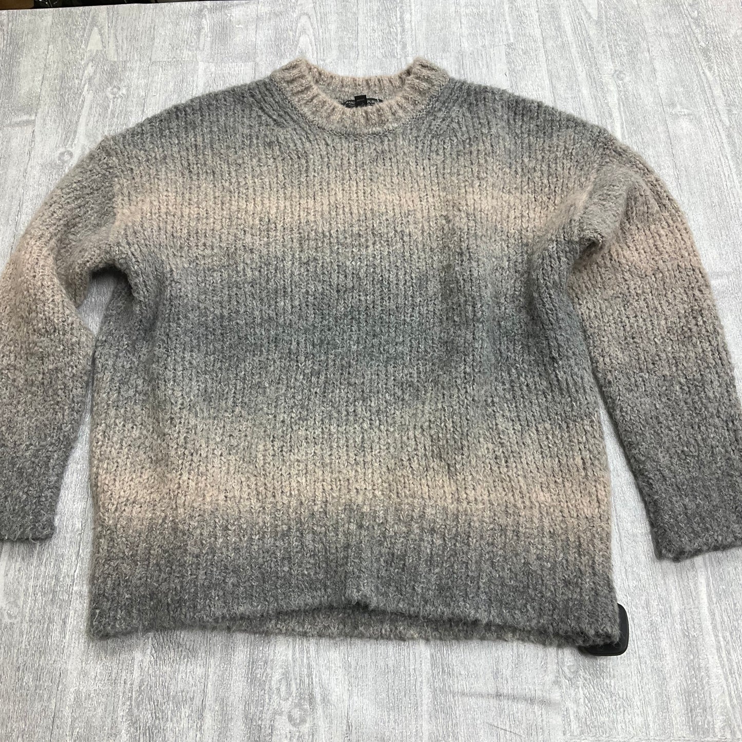 Sweater By Banana Republic In Brown & Grey, Size: Xs