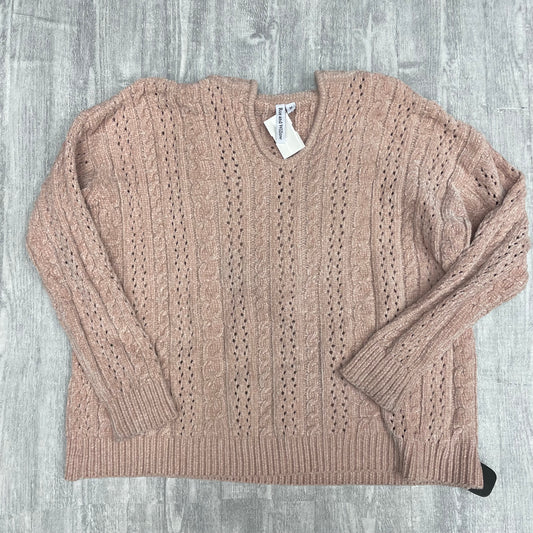 Sweater By Rue and Willow In Pink, Size: M