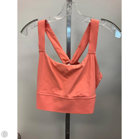 Athletic Bra By Athleta In Orange, Size: L