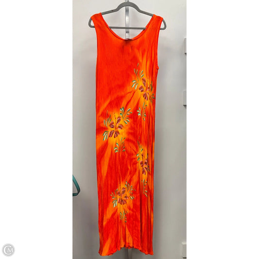 Swimwear Cover-up By Clothes Mentor In Orange, Size: Osfm