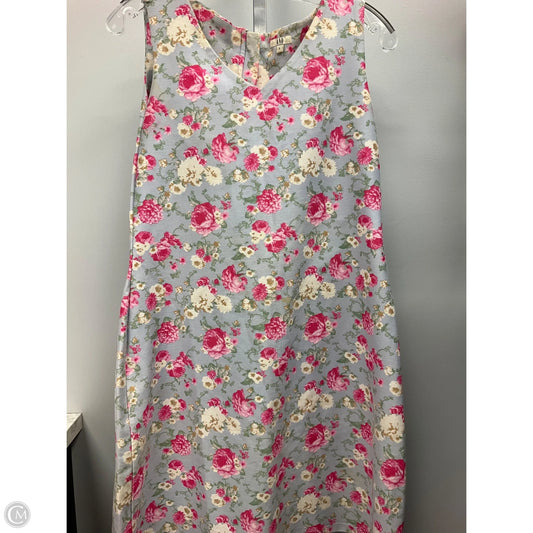 Dress Casual Short By Clothes Mentor In Floral Print, Size: L