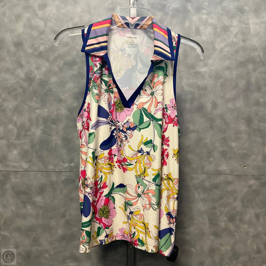 Athletic Tank Top By Johnny Was In Multi-colored, Size: M