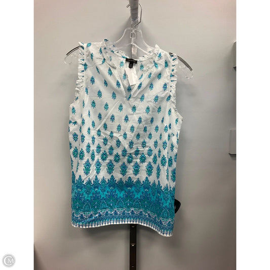 Top Sleeveless By Talbots In Multi-colored, Size: Xs