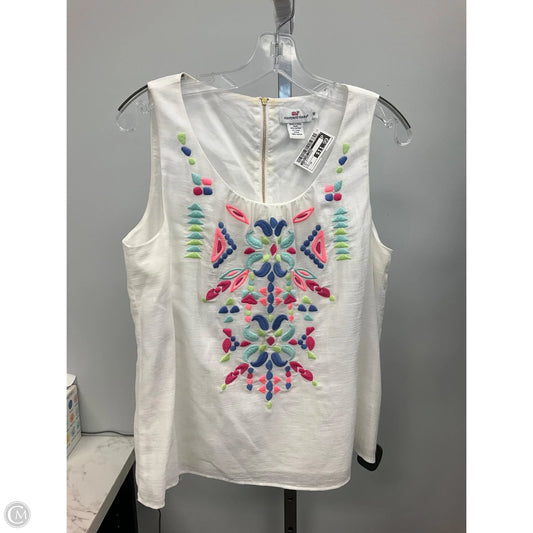 Top Sleeveless By Vineyard Vines In Multi-colored, Size: 10