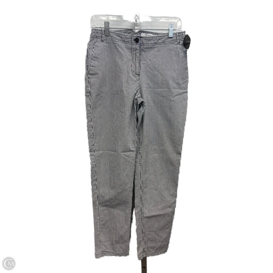 Pants Cropped By Lk Bennett In Striped Pattern, Size: 4