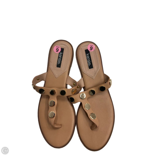 Sandals Flats By Kensie In Tan, Size: 9