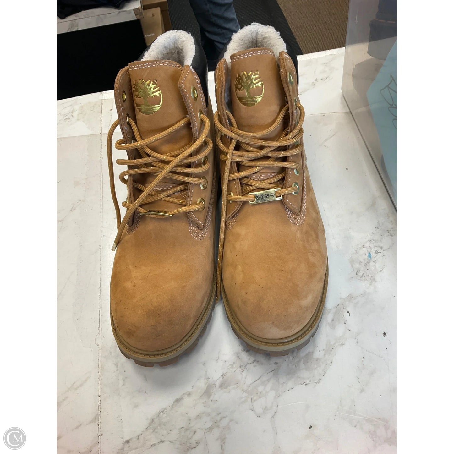 Boots Hiking By Timberland In Tan, Size: 8.5