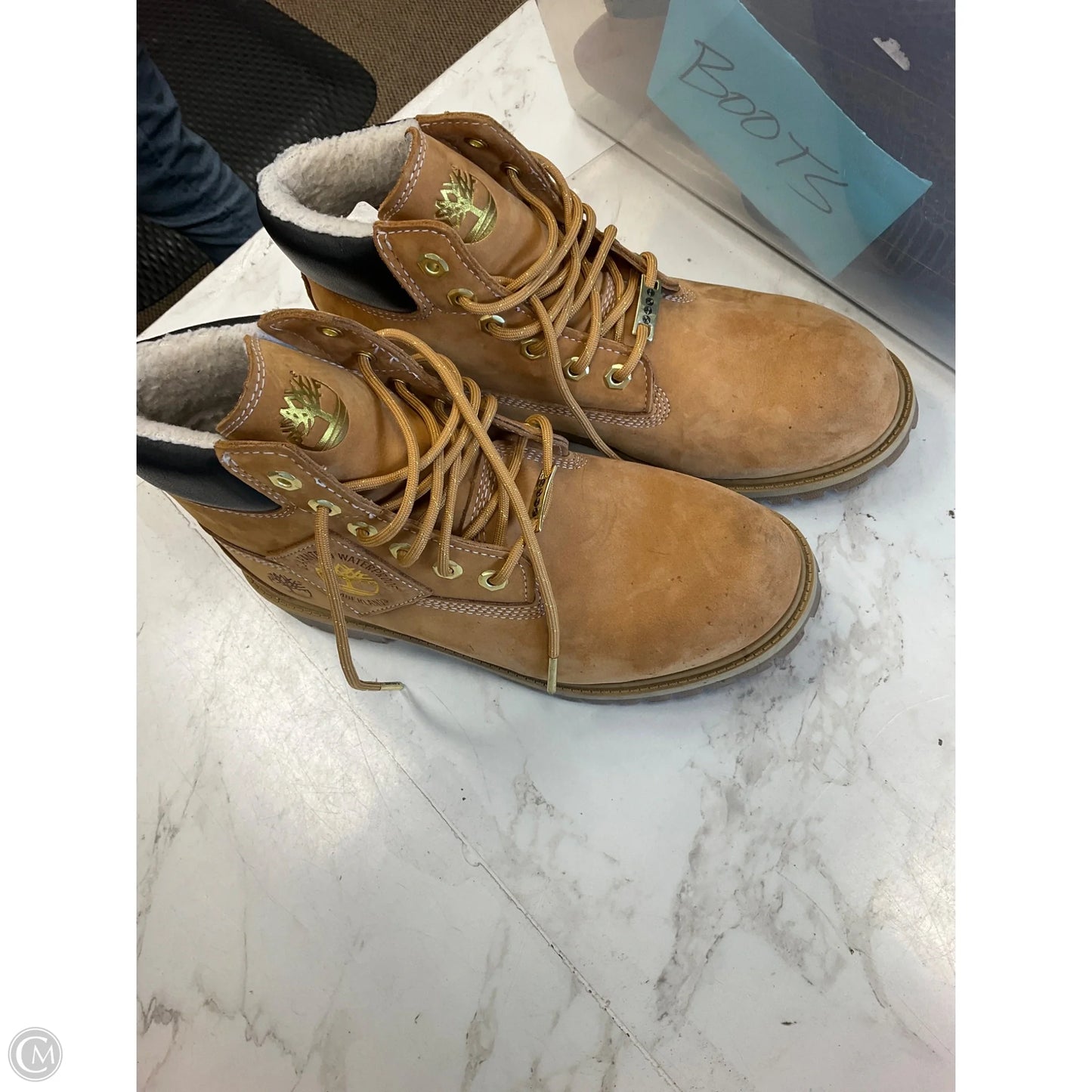 Boots Hiking By Timberland In Tan, Size: 8.5