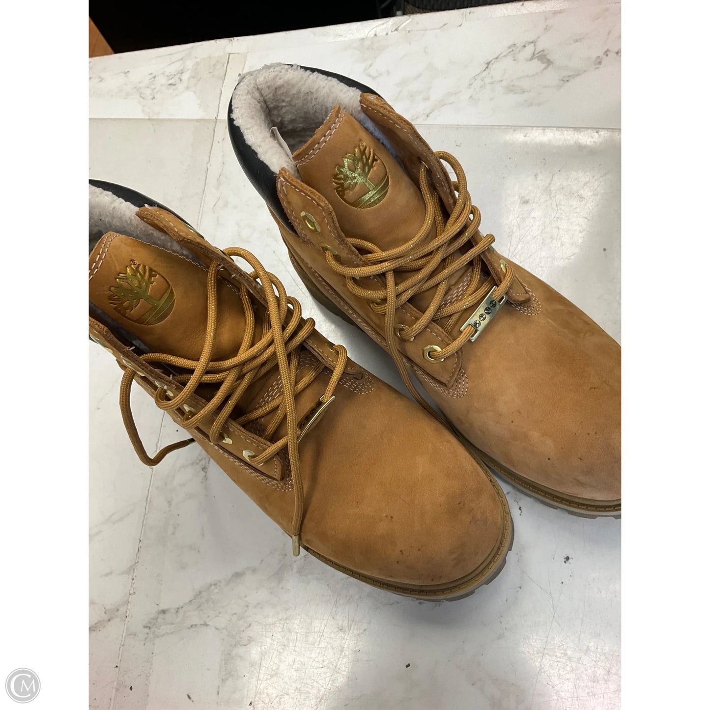 Boots Hiking By Timberland In Tan, Size: 8.5