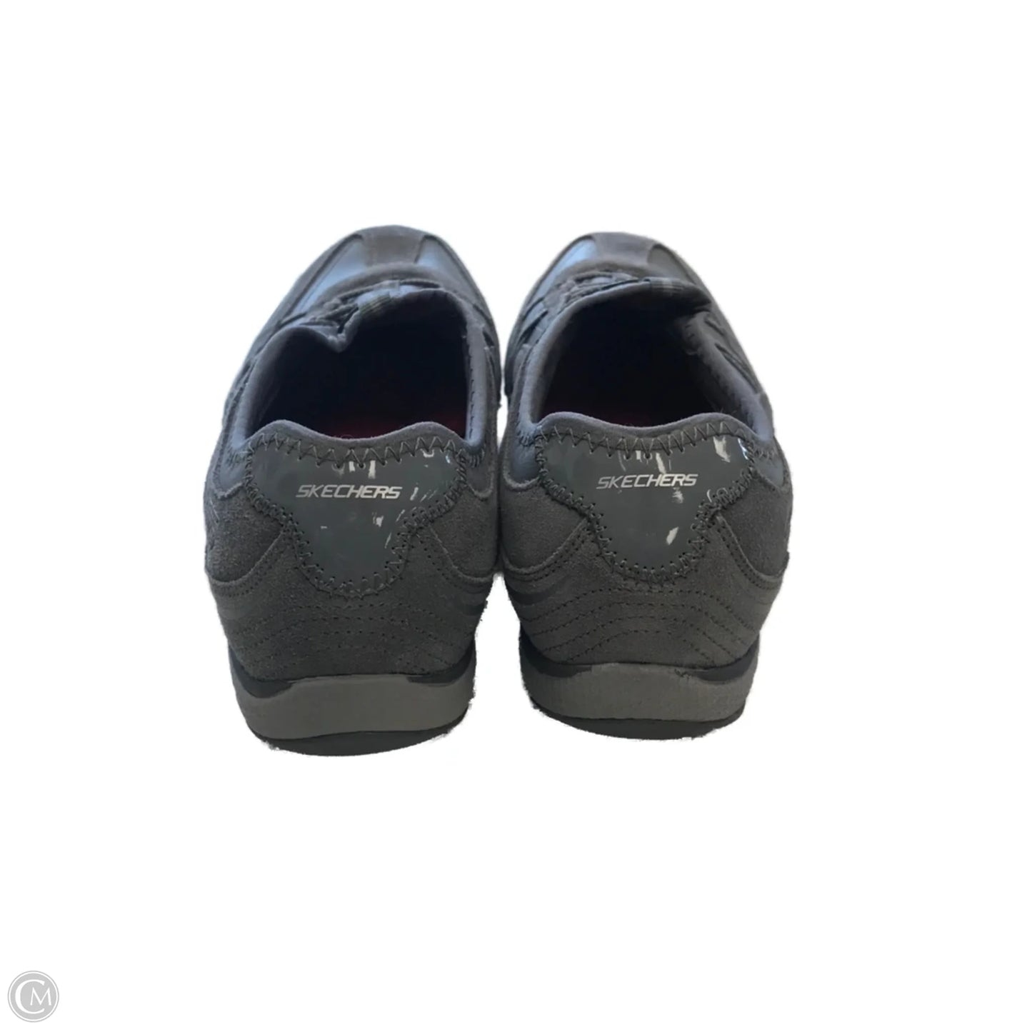 Shoes Flats By Skechers In Grey, Size: 9