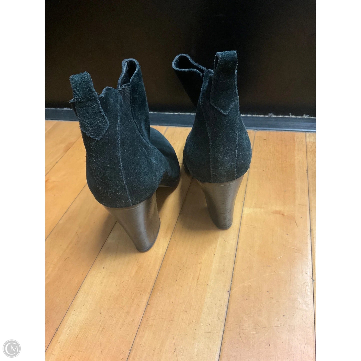 Boots Ankle Heels By Marc Fisher In Black, Size: 8
