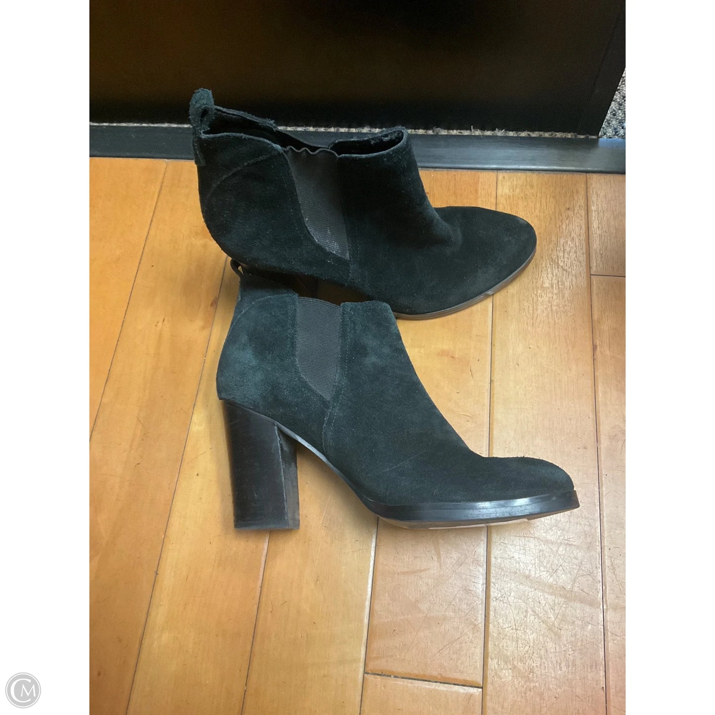 Boots Ankle Heels By Marc Fisher In Black, Size: 8