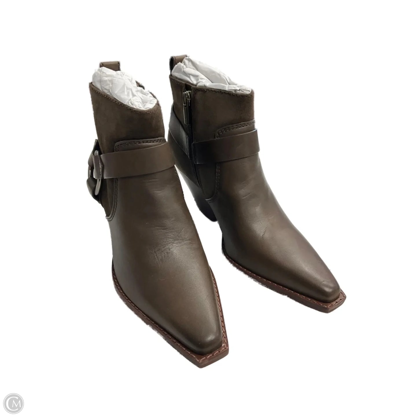 Boots Western By Vince Camuto In Brown, Size: 7.5