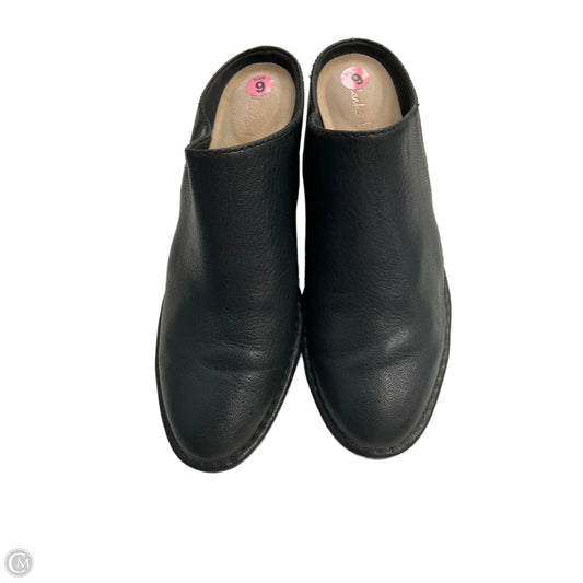 Shoes Heels Block By Clarks In Black, Size: 9