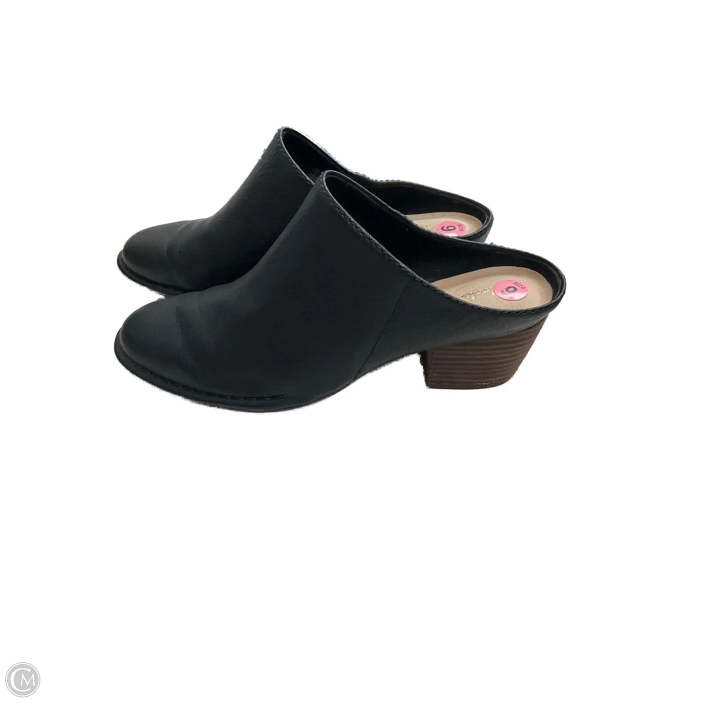 Shoes Heels Block By Clarks In Black, Size: 9