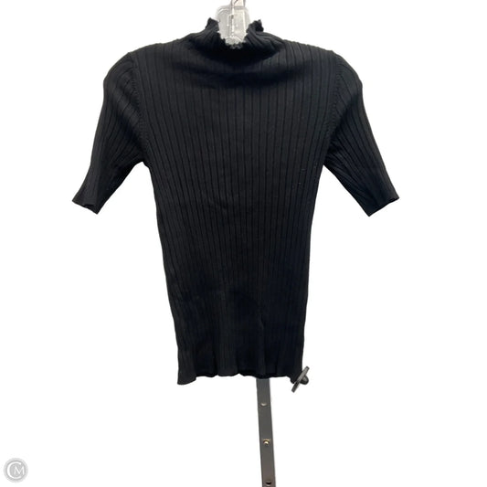 Top Short Sleeve By 525 In Black, Size: S