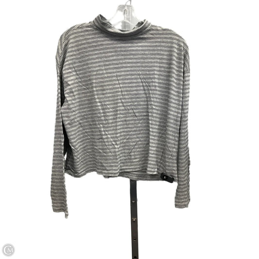 Top Long Sleeve Basic By Everlane In Striped Pattern, Size: M