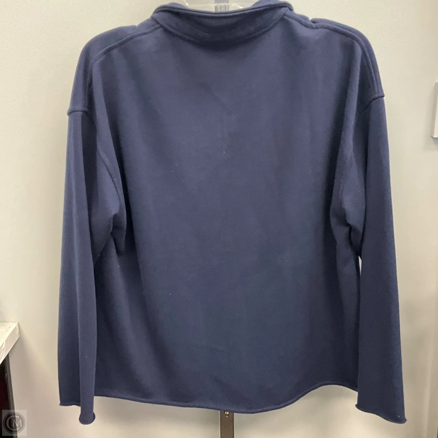Top Long Sleeve By Clothes Mentor In Navy, Size: L