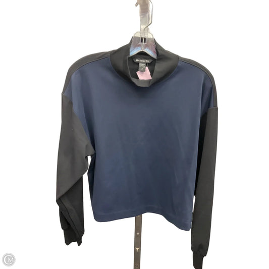 Top Long Sleeve By Athleta In Navy, Size: S