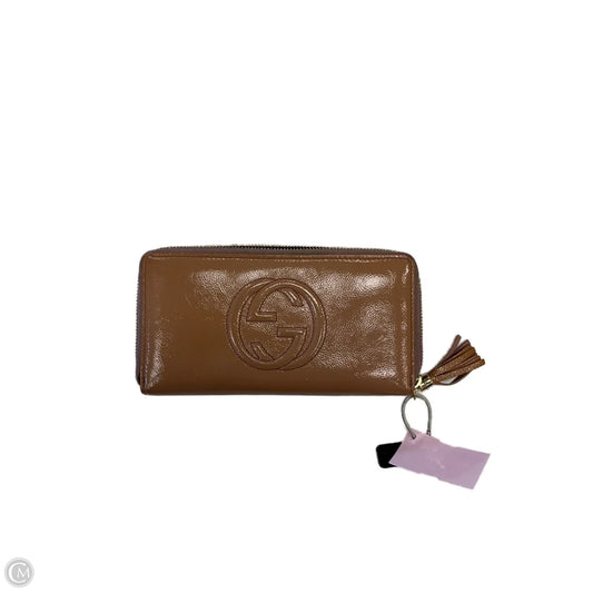 Wallet Luxury Designer By Gucci, Size: Large