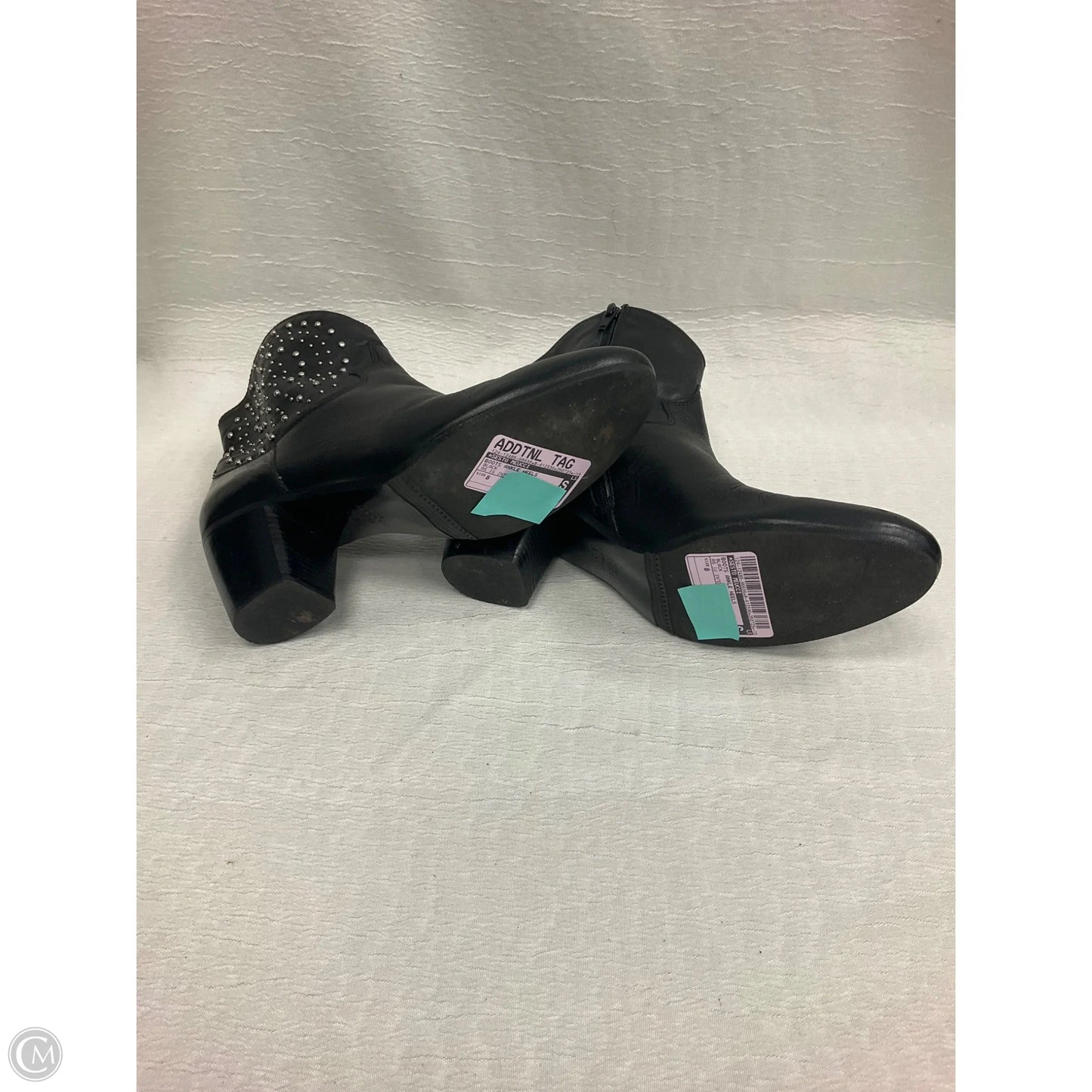 Boots Ankle Heels By Sesto Meucci In Black, Size: 8