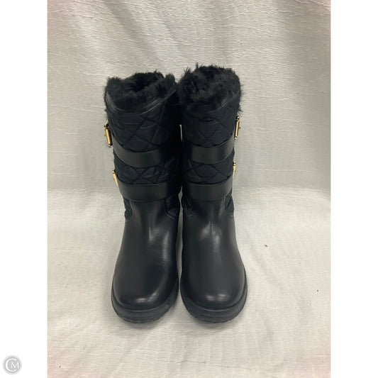 Boots Designer By Michael Kors In Black, Size: 8