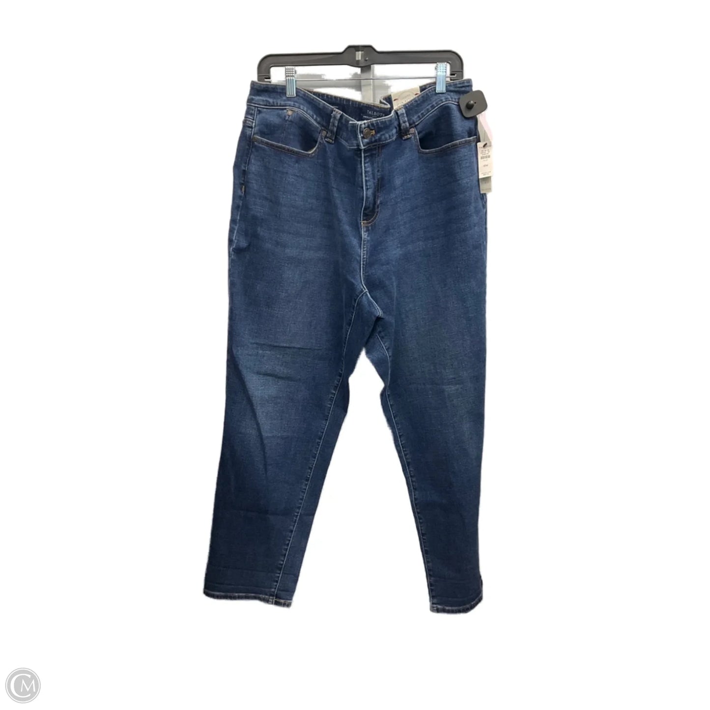 Jeans Boyfriend By Talbots In Blue Denim, Size: 18