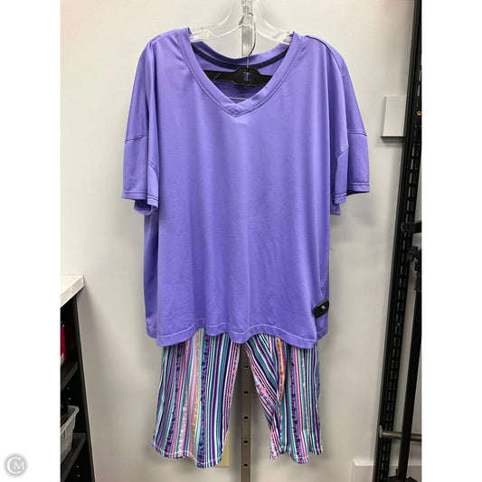 Pajamas 2pc By Cuddl Duds In Multi-colored, Size: Xl