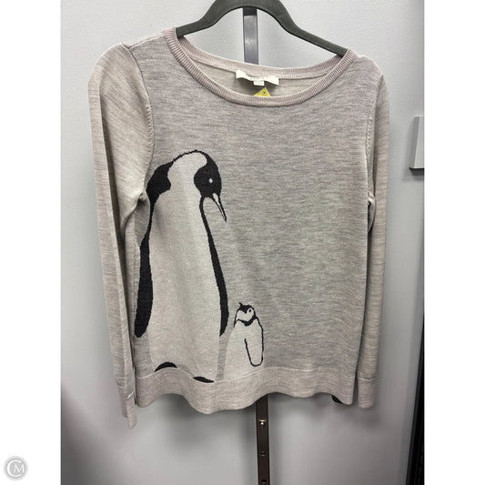 Sweater By Loft In Grey, Size: M