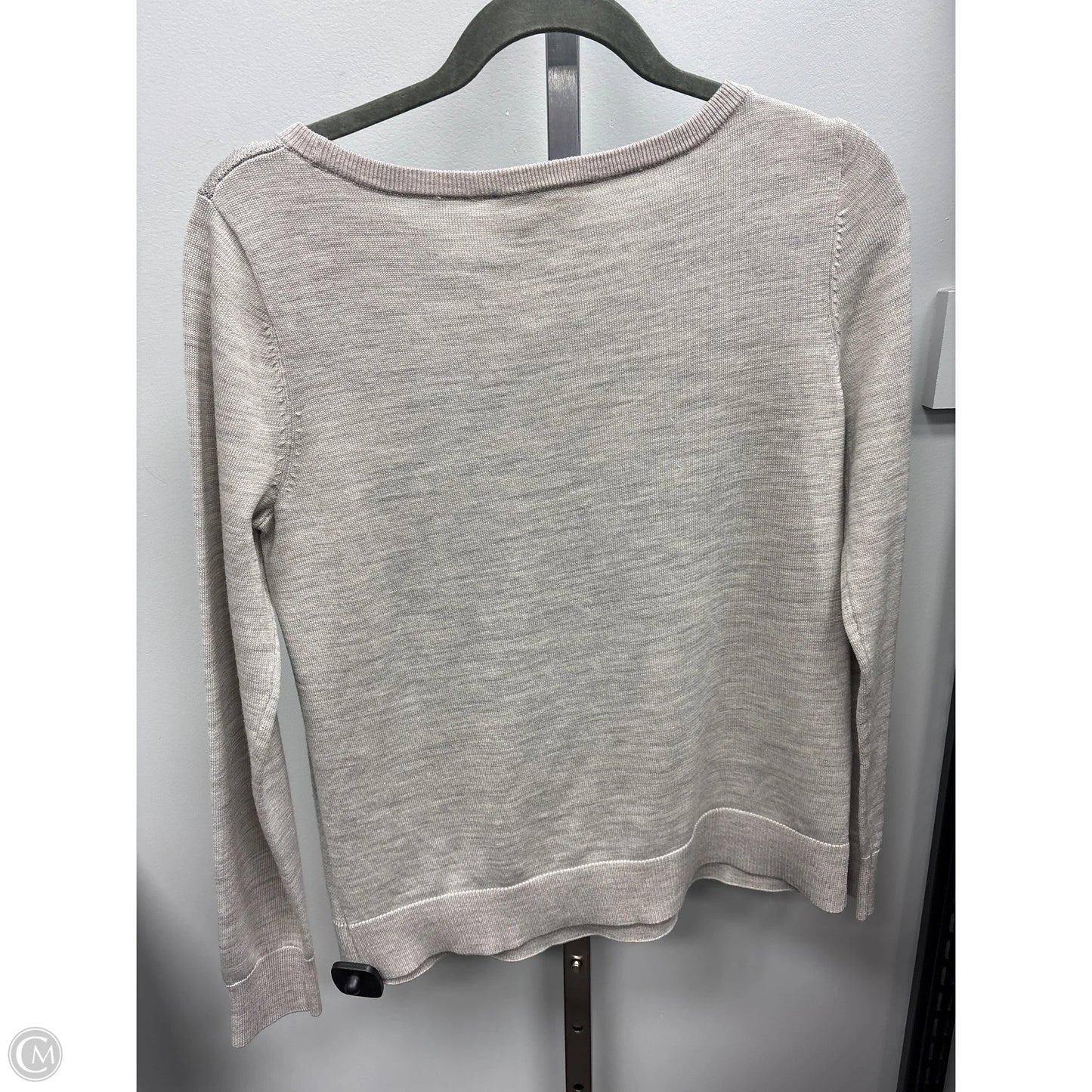 Sweater By Loft In Grey, Size: M