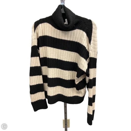 Sweater By H&m In Striped Pattern, Size: M