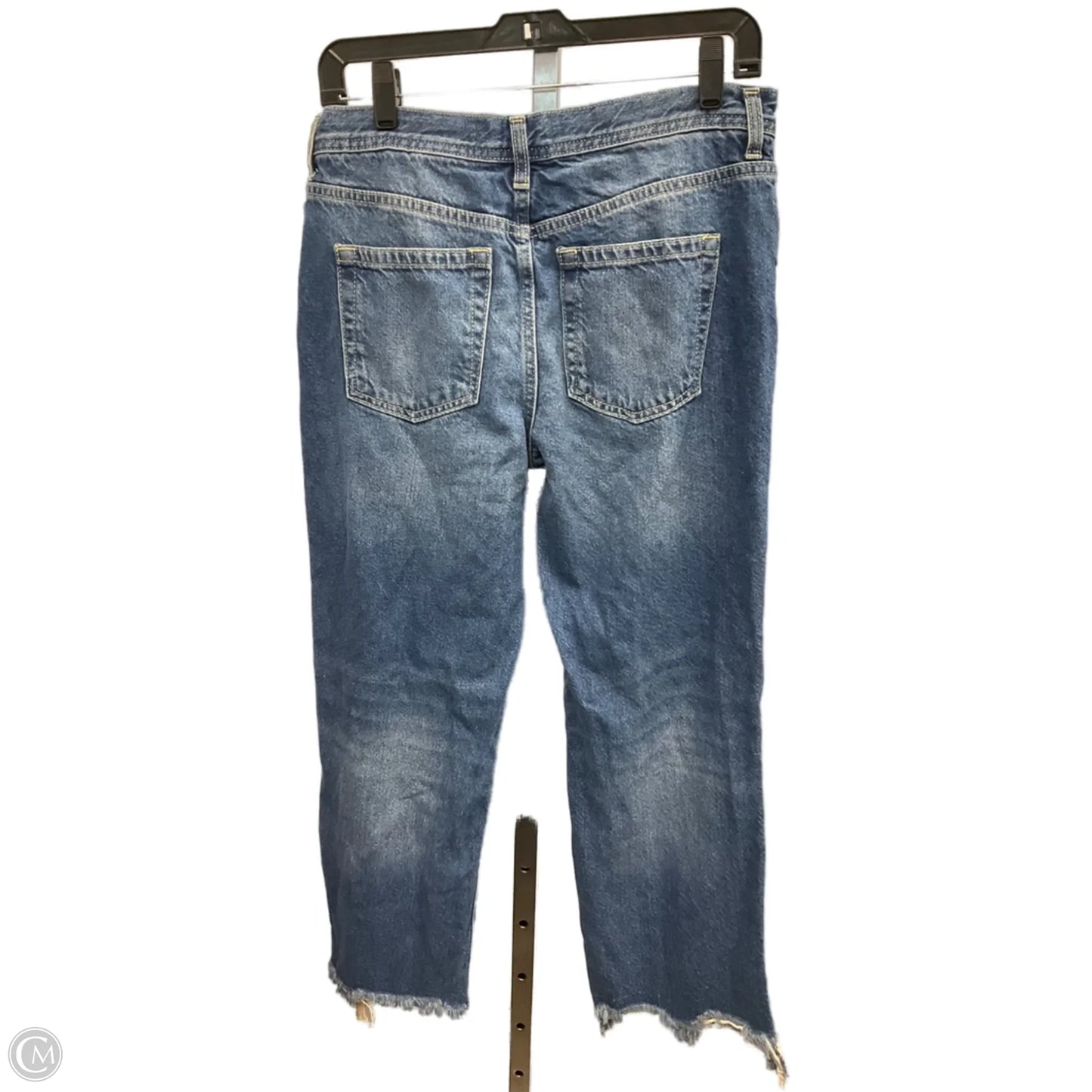 Jeans Wide Leg By We The Free In Blue Denim, Size: 6
