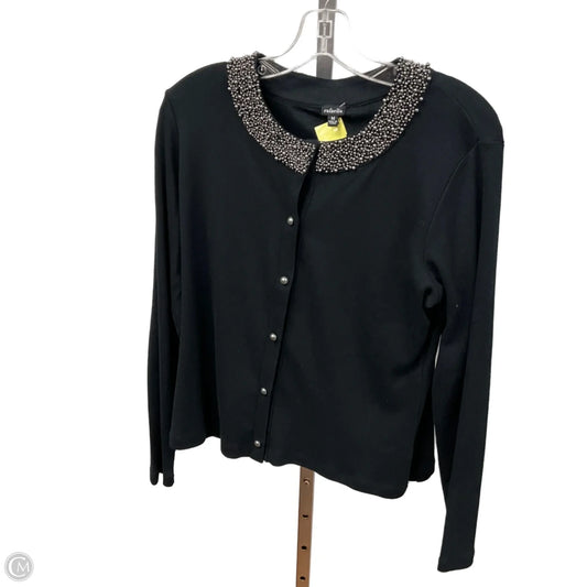 Sweater By Rafaella In Black, Size: M