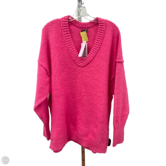 Sweater By Wild Fable In Pink, Size: Xl