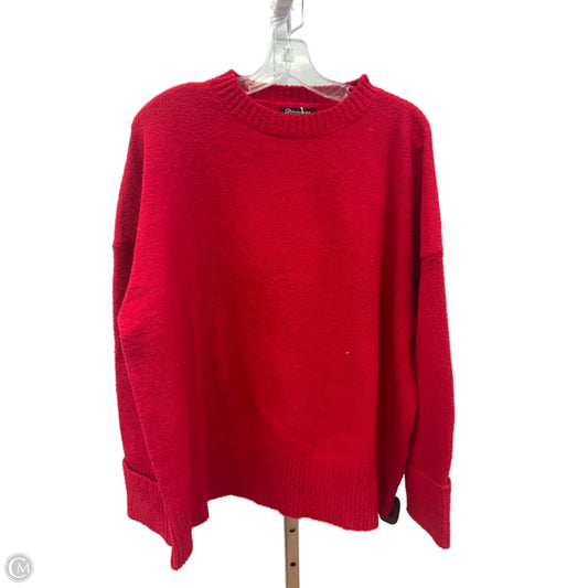 Sweater By Cmc In Red, Size: Xl