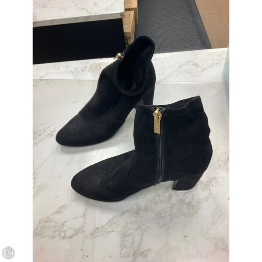 Boots Ankle Heels By Unisa In Black, Size: 6.5